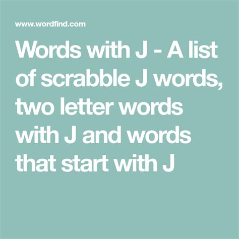 words that contain the letter j|scrabble words that contain j.